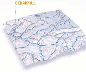 3d view of Cedar Mill