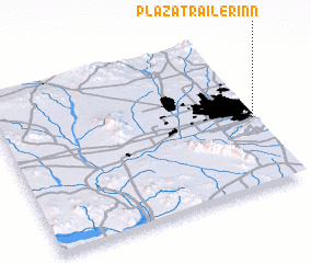 3d view of Plaza Trailer Inn