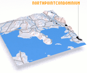 3d view of Northpoint Condominium