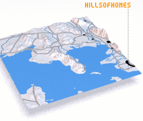 3d view of Hills of Homes