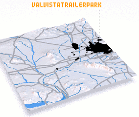 3d view of Val Vista Trailer Park