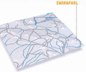 3d view of San Rafael