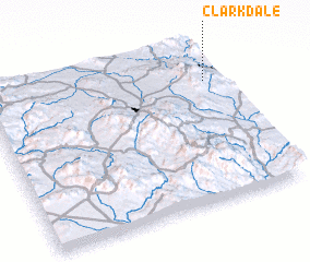 3d view of Clarkdale