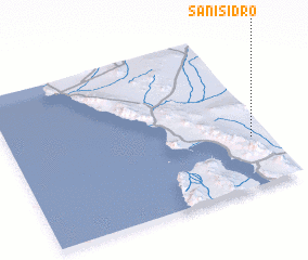 3d view of San Isidro