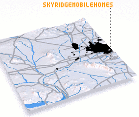 3d view of Sky Ridge Mobile Homes