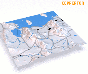 3d view of Copperton