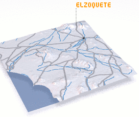 3d view of El Zoquete