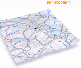 3d view of Rock Springs