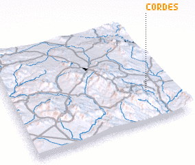 3d view of Cordes