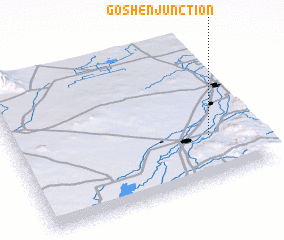 3d view of Goshen Junction