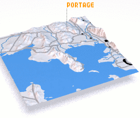 3d view of Portage