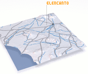 3d view of El Encanto