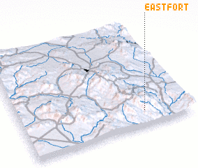 3d view of East Fort