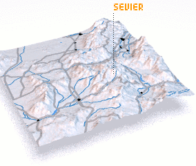 3d view of Sevier