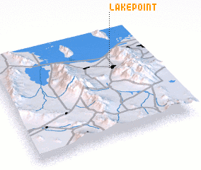 3d view of Lake Point