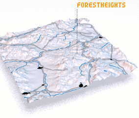 3d view of Forest Heights