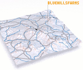 3d view of Blue Hills Farms