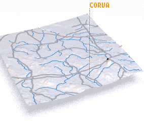 3d view of Corva