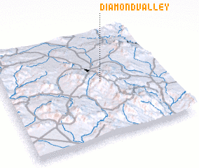 3d view of Diamond Valley