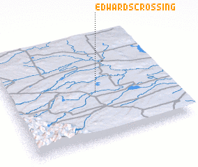 3d view of Edwards Crossing