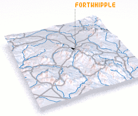 3d view of Fort Whipple