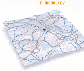 3d view of Chino Valley