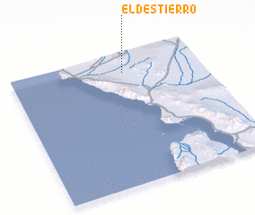 3d view of El Destierro