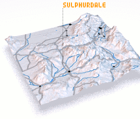 3d view of Sulphurdale