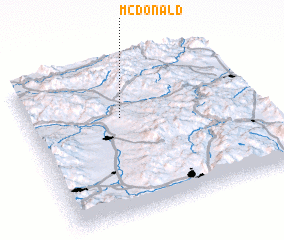 3d view of McDonald