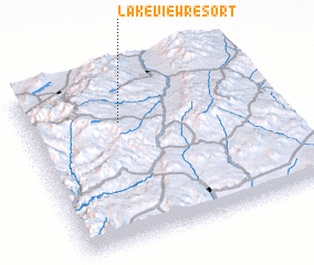 3d view of Lake View Resort