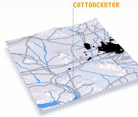 3d view of Cotton Center