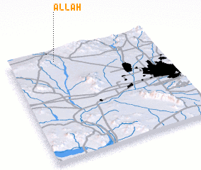 3d view of Allah