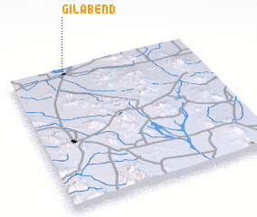 3d view of Gila Bend