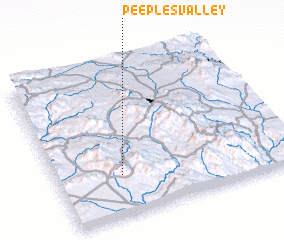 3d view of Peeples Valley