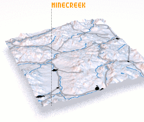 3d view of Mine Creek