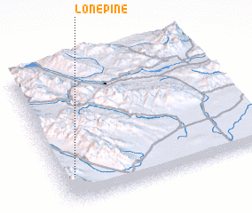 3d view of Lone Pine