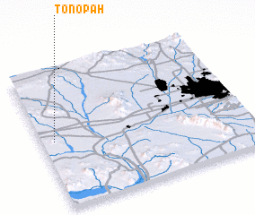 3d view of Tonopah