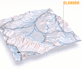 3d view of Elkhorn