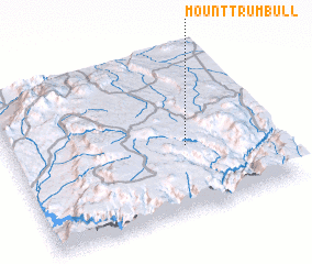 3d view of Mount Trumbull