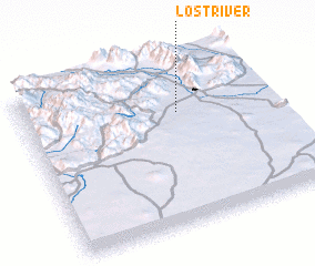 3d view of Lost River