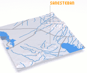 3d view of San Esteban