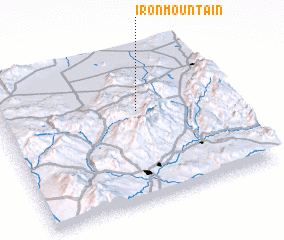 3d view of Iron Mountain