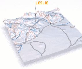 3d view of Leslie
