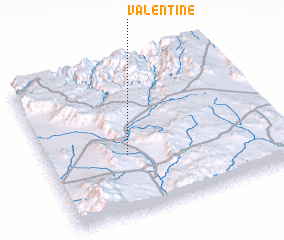 3d view of Valentine