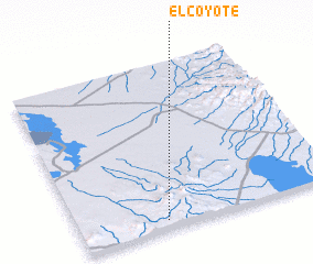 3d view of El Coyote