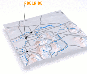 3d view of Adelaide