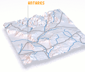 3d view of Antares