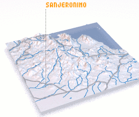 3d view of San Jerónimo