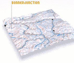 3d view of Bonner Junction