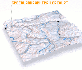 3d view of Greenland Park Trailer Court